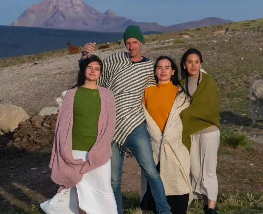 Simón, Caro, Sara, Xime